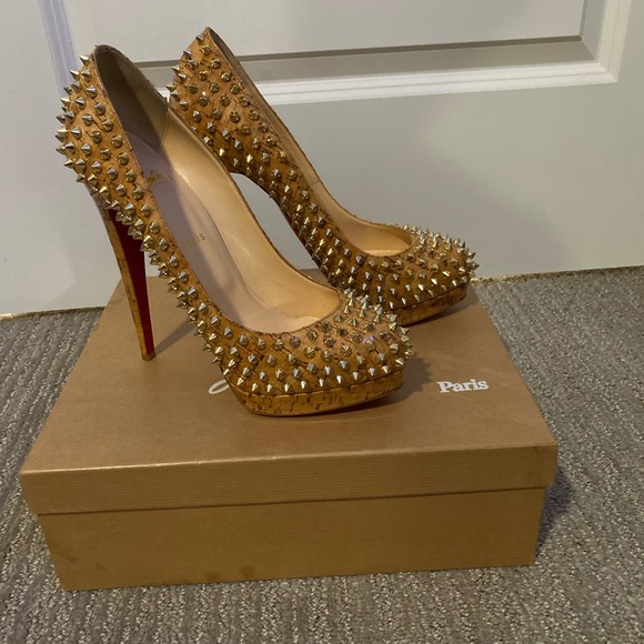 Authentic Studded Louboutin - Picture 2 of 3